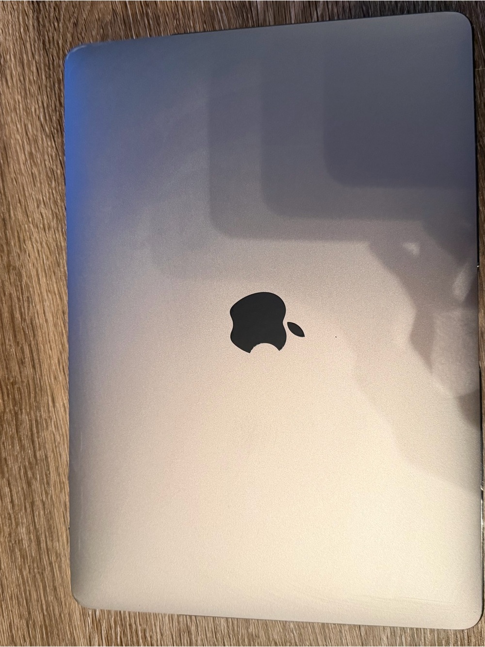 Apple Silver MacBook - Aluminum Finish with Black Apple Logo